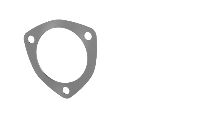 QTP 3in Bolt-On QTEC 3 Bolt Gasket - Bull Strap