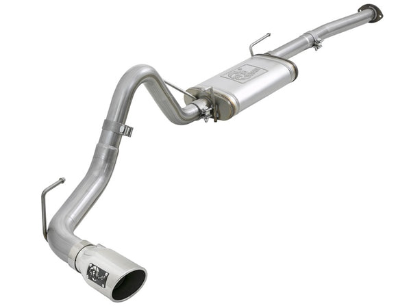 aFe MACH Force-Xp 2-1/2in 304 SS Cat-Back Exhaust w/ Polished Tips 2016+ Toyota Tacoma 2.7L/3.5L - Bull Strap