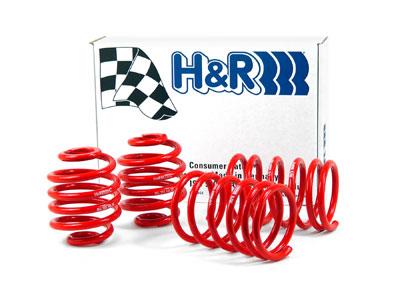 H&R 85-91 BMW 325e/325i/325is E30 Race Spring (Non Cabrio/Tuner Fitment) - Bull Strap