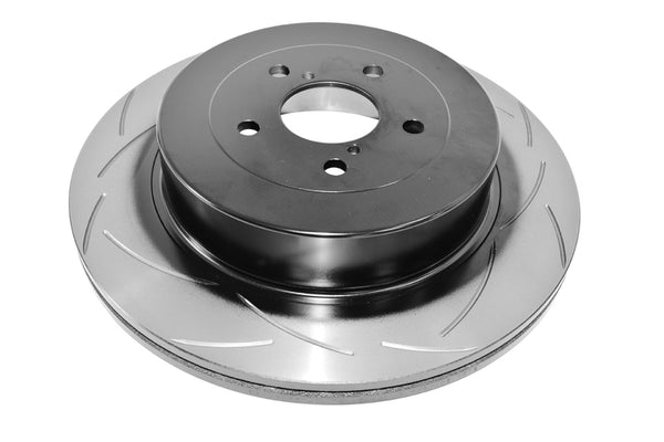 DBA 98-06 WRX Upgrade to STi Calipers w/ Standard 170mm Handbrake Rear Slotted Street Series Rotor - Bull Strap