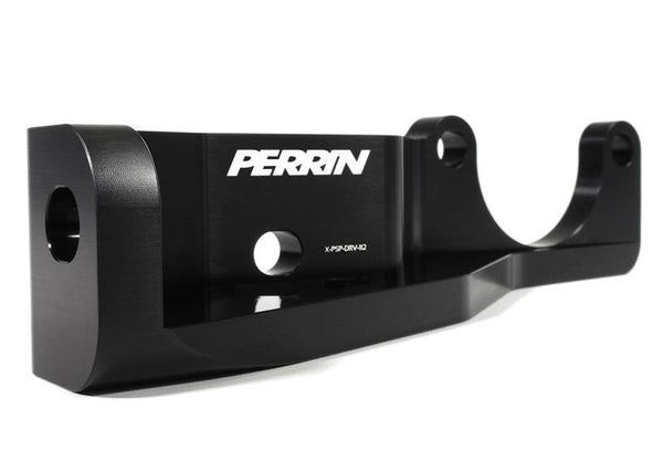 PERRIN 15-21 Subaru Impreza/WRX/STI Pitch Stop Mount & Firewall Brace - Black - Bull Strap