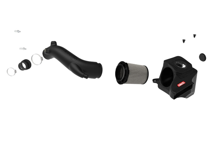 AFE Takeda Momentum Cold Air Intake System w/Pro DRY S Filter Hyundai Veloster N 19-20 - Bull Strap