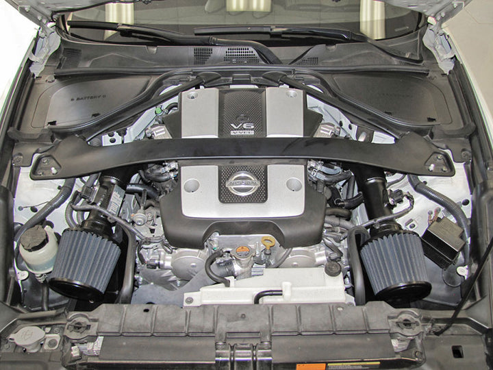 K&N 08-03 Infiniti G37 3.7L V6 Performance Intake Kit - Bull Strap