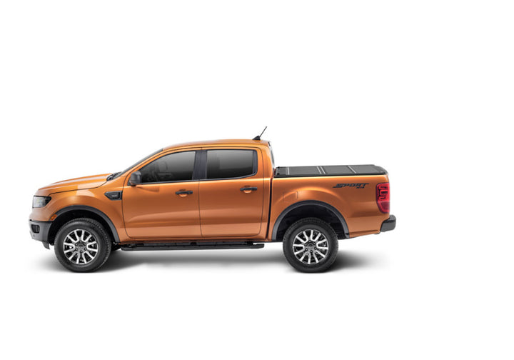 BAK 19-20 Ford Ranger 5ft Bed BAKFlip MX4 Matte Finish - Bull Strap