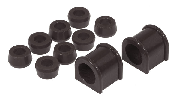 Prothane 87-96 Jeep YJ Front Sway Bar Bushings - 1 1/8in - Black - Bull Strap
