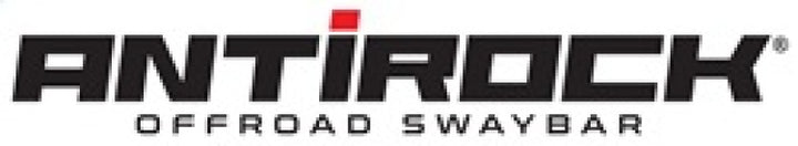 RockJock JK Antirock Sway Bar Kit Front Bolt-On Steel Frame Brackets Forged Arms - Bull Strap