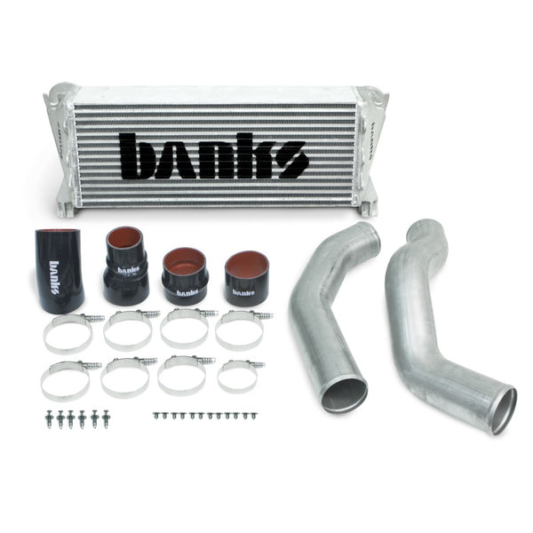 Banks Power 13-18 Ram 6.7L 2500/3500 Diesel Techni-Cooler System - Raw Tubes - Bull Strap