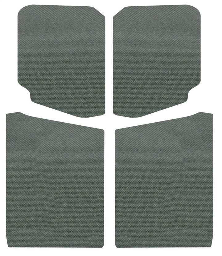 DEI 18-23 Jeep Wrangler JL 2-Door Boom Mat Headliner - 5 Piece - Gray - Bull Strap