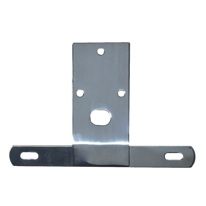 Rugged Ridge 76-86 Jeep CJ Stainless Steel License Plate Bracket - Bull Strap