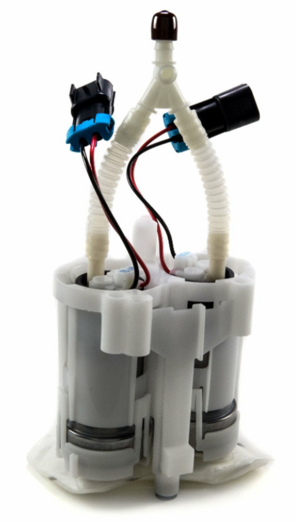Walbro 450lph E85 Universal Dual Fuel Pump Assembly - Bull Strap