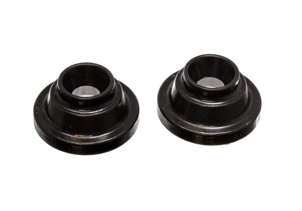 Energy Suspension 99-06 Volkswagen Golf IV/GTI/Jetta IV Black Rear Coil Spring Isolator Set - Bull Strap