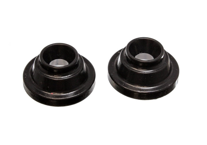 Energy Suspension 99-06 Volkswagen Golf IV/GTI/Jetta IV Black Rear Coil Spring Isolator Set - Bull Strap