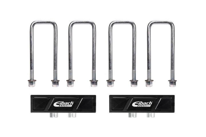 Eibach 2019 Chevrolet Silverado 1500 Pro-Truck Rear Lift-Blocks (+1in) - Bull Strap