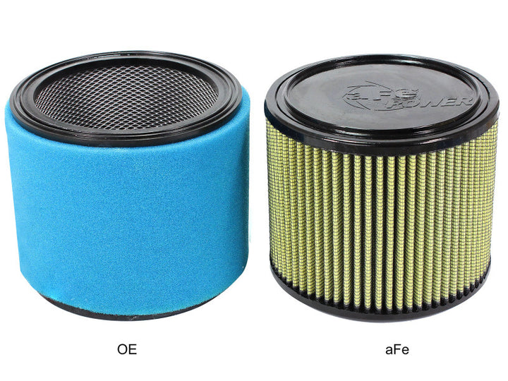 aFe 12-15 Arctic Cat Wild Cat Aries Powersport OE Replacement Air Filter w/ Pro GUARD 7 Media - Bull Strap