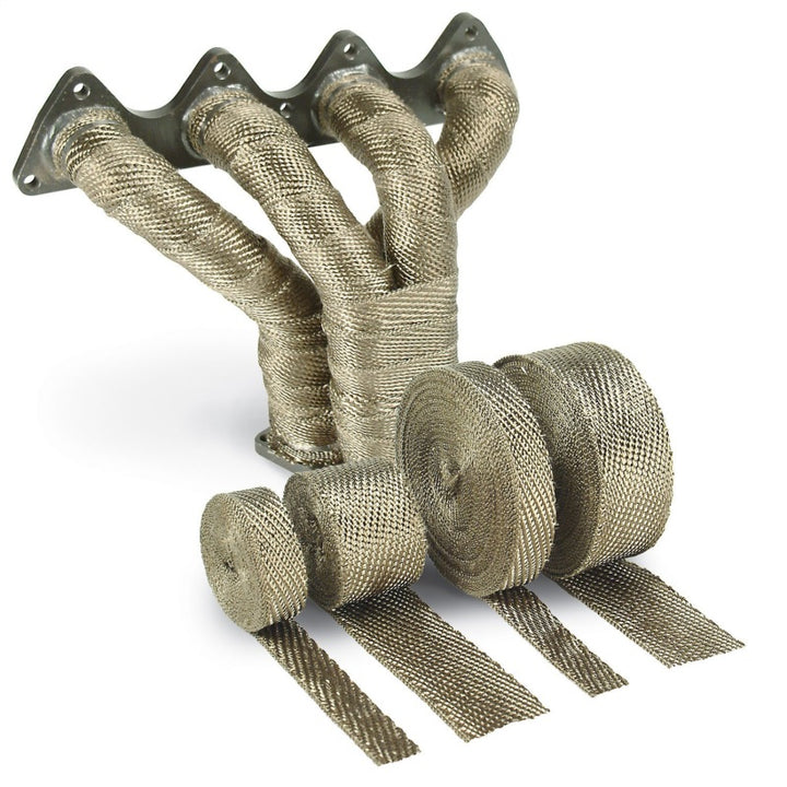 DEI Exhaust Wrap 2in x 25ft - Titanium - Bull Strap