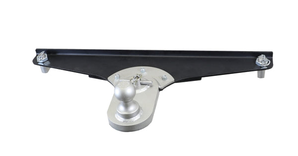Gen-Y Dodge/RAM GoosePuck 5in Offset Ball Puck Mount 25K Towing - Bull Strap
