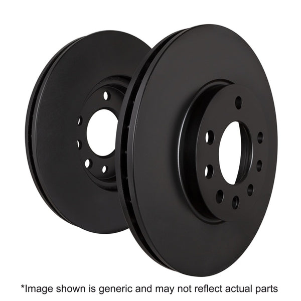 EBC 2014+ BMW 328D 2.0L TD (F30) RK Series Premium Rear Rotors - Bull Strap