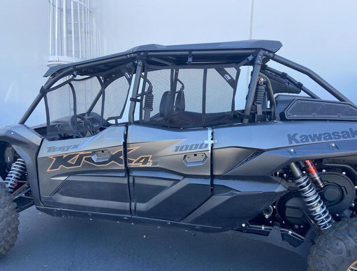 PRP Kawasaki KRX 4 Mesh Window Net Set (Rear) - Bull Strap