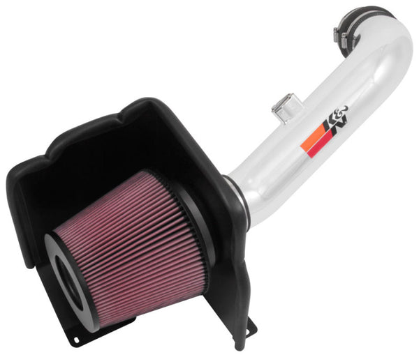 K&N 2017 Chevy Silverado 2500/3500HD V8-6.6L DSL Performance Air Intake Kit - Bull Strap