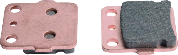 QuadBoss 04-08 Arctic Cat 400 DVX Front Left Sintered Brake Pad - Bull Strap
