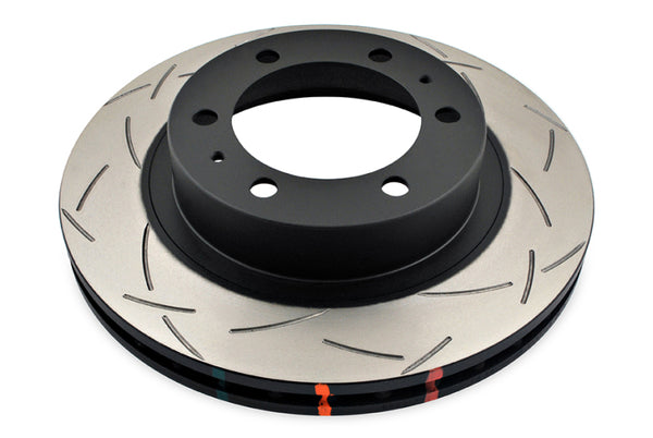 DBA 05-07 Toyota Tacoma (6 lugs) / 06+ Lexus GX470 Front Slotted 4000 Series Rotor - Bull Strap