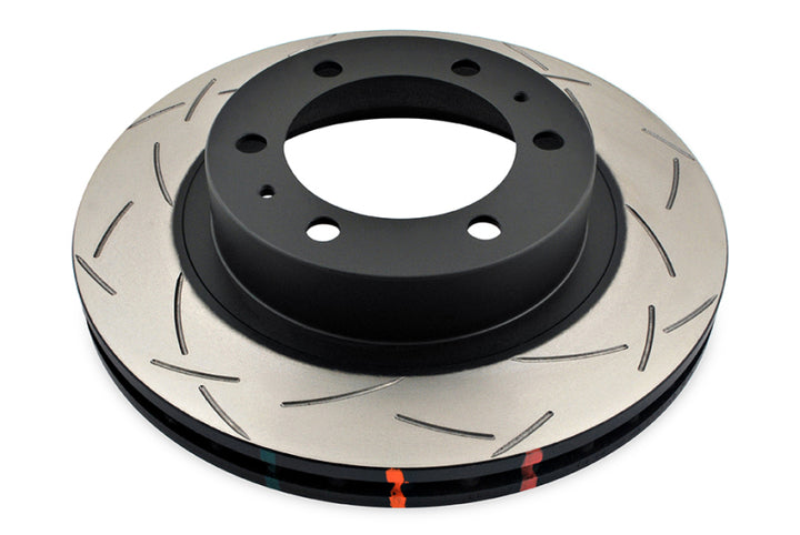DBA 05-07 Toyota Tacoma (6 lugs) / 06+ Lexus GX470 Front Slotted 4000 Series Rotor - Bull Strap