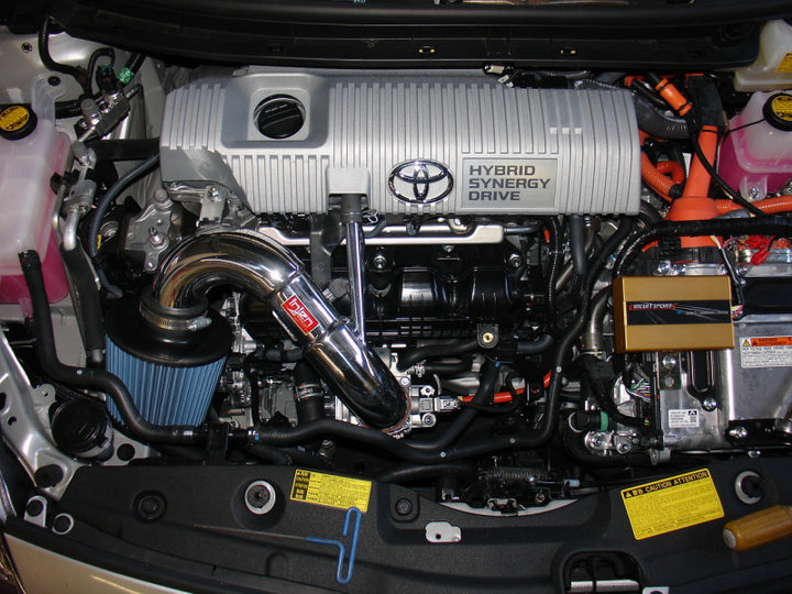 Injen 10-13 Toyota Prius 1.8L 4cyl / 11-13 Lexus CT 200H Hybrid Blk C/A Intake w/ MR Tech/Air Fusion - Bull Strap