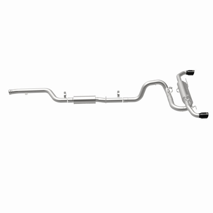 MagnaFlow 24-26 Ineos Grenadier Overland Series Black Chrome Cat-Back Performance Exhaust System - Bull Strap