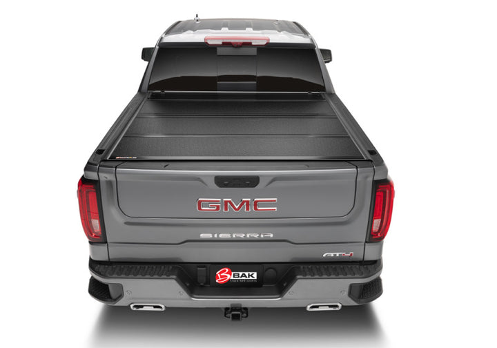 BAK 19-20 Chevy Silverado 5ft 8in Bed (New Body Style) BAKFlip F1 - Bull Strap
