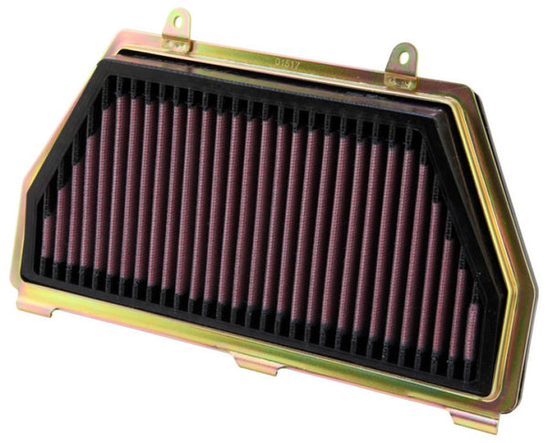K&N 07-12 Honda CBR600RR Replacement Air Filter - Bull Strap