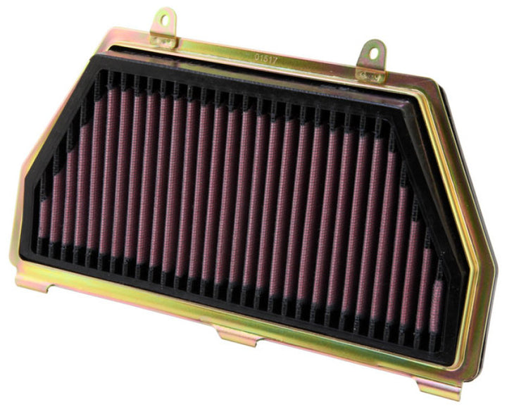 K&N 07-12 Honda CBR600RR Replacement Air Filter - Bull Strap