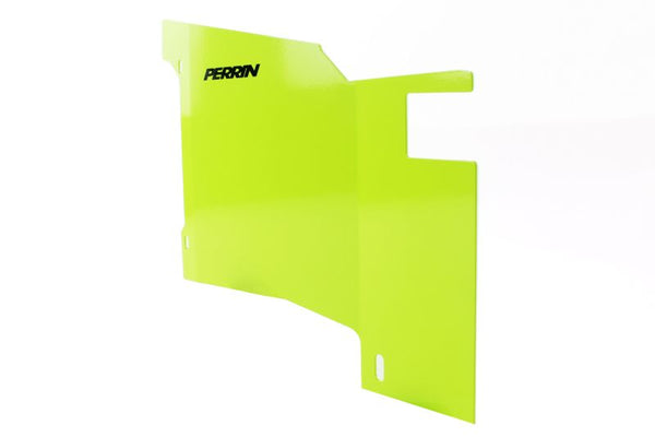 PERRIN 15-21 Subaru WRX Cold-Air Intake w/Heatshield - Neon Yellow - Bull Strap