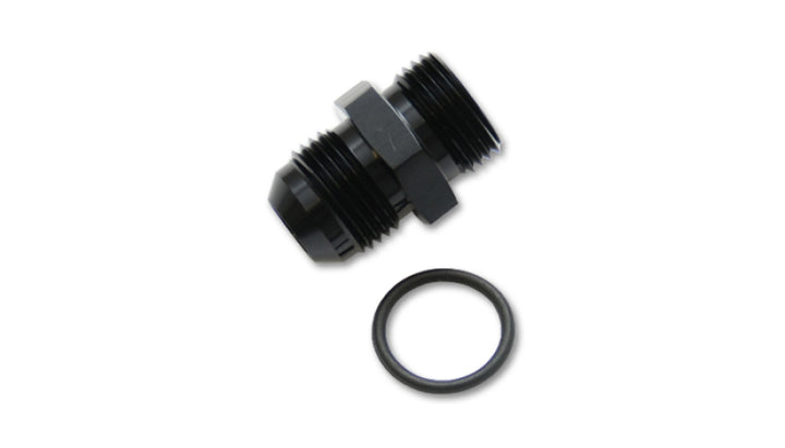 Vibrant -12AN Flare to -8 AN Straight Thread w/ O-Ring Adapter Fitting - Bull Strap