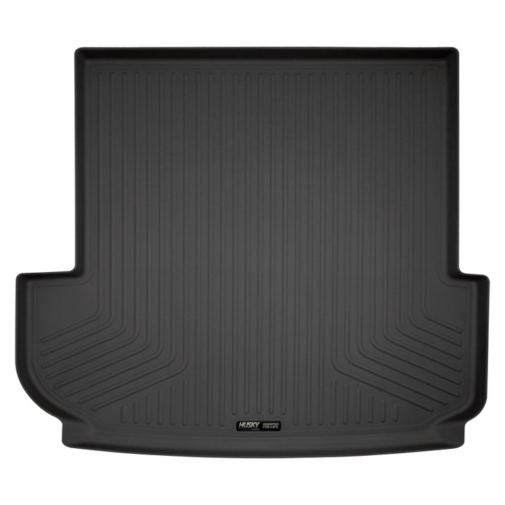 Husky Liners 2020 Kia Telluride Black Cargo Liner Behind 2nd Seat - Bull Strap