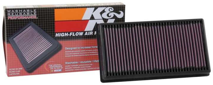K&N 2018 Volkswagen Atlas 3.6L V6 F/I Replacement Drop In Air Filter - Bull Strap