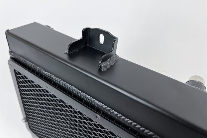 CSF BMW F8X M3/M4/M2C Auxiliary Radiators w/ Rock Guards (Sold Individually - Fits Left and Right - Bull Strap