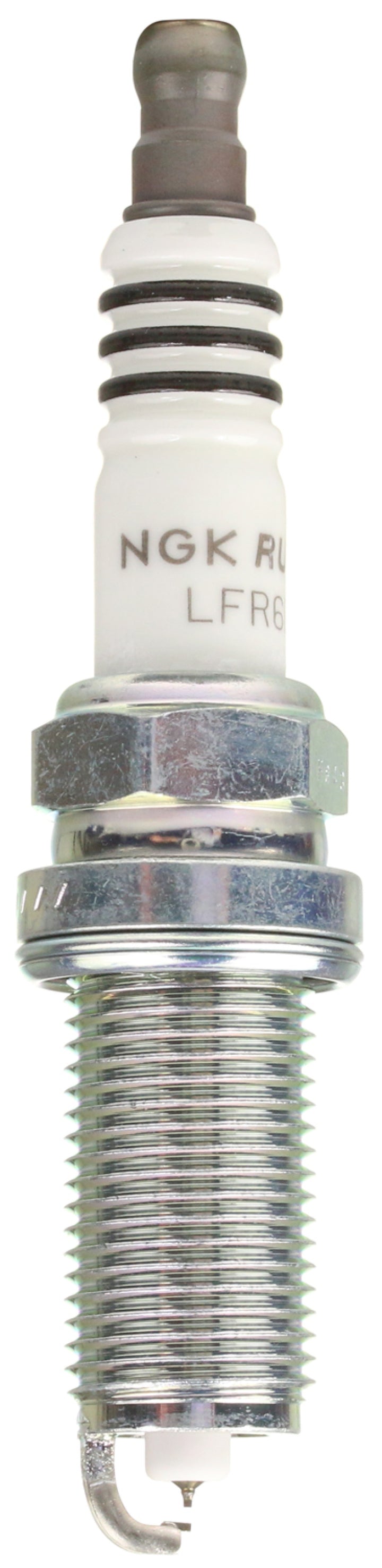 NGK Ruthenium HX Spark Plug - Box of 4 (LFR6BHX) - Bull Strap