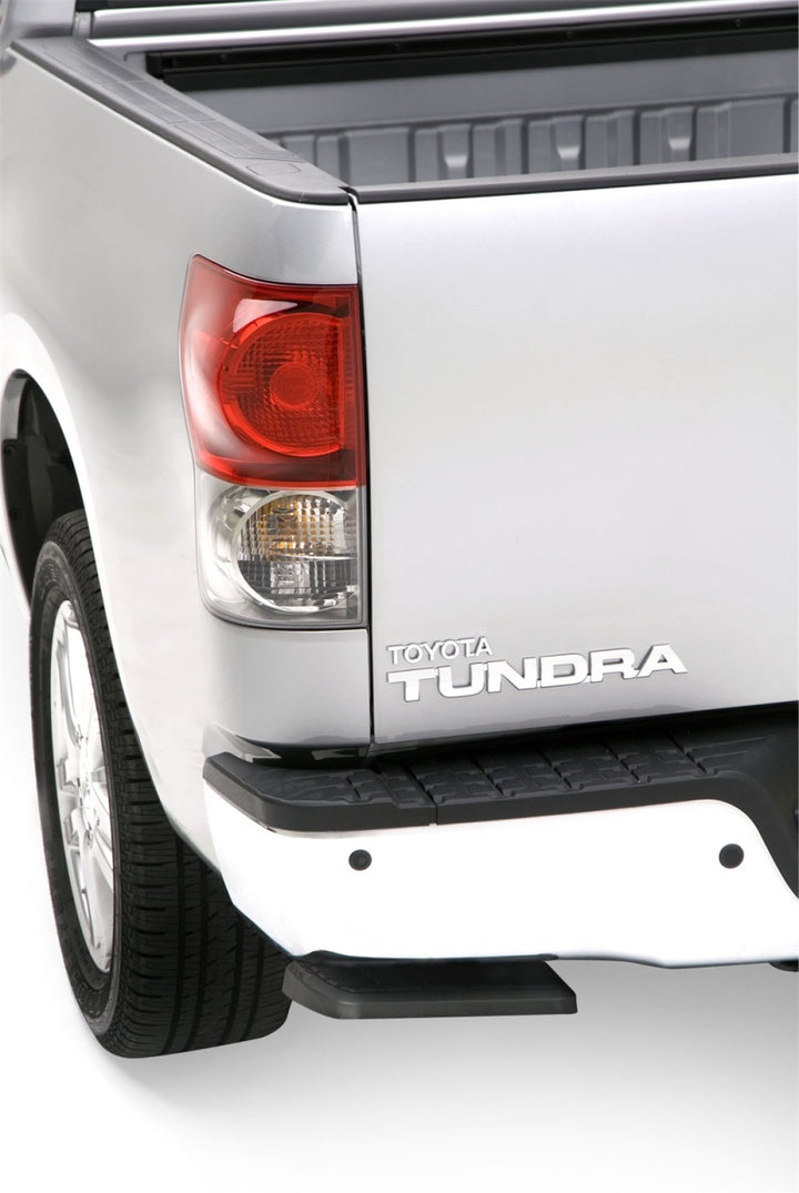 AMP Research 2014-2015 Toyota Tundra BedStep - Black - Bull Strap