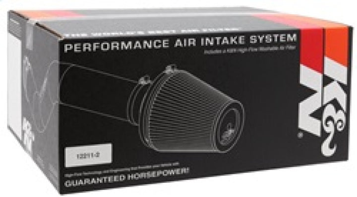 K&N 02 Honda Civic Si Red Typhoon Short Ram Intake - Bull Strap