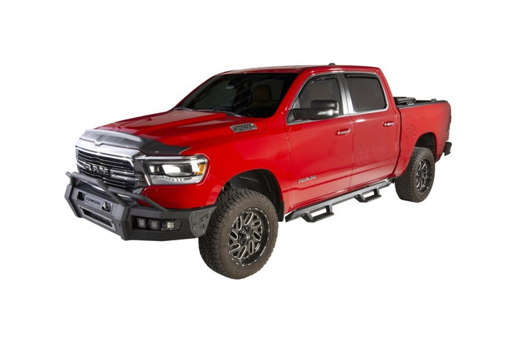 Husky Liners 19-25 RAM 1500 Excl. Rebel/TRX Models Aeroskin II Low Profile - Tex. Black - Bull Strap