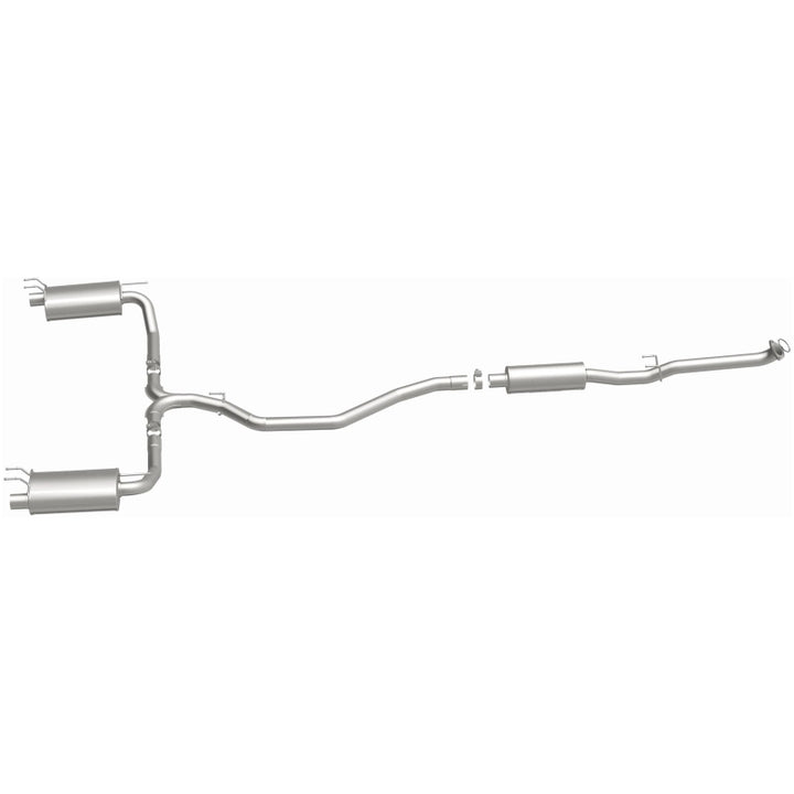 MagnaFlow CatBack 2018 Honda Accord L4 2.0LGAS 2.5in Dual Outlet Stainless Street Series Exhaust - Bull Strap