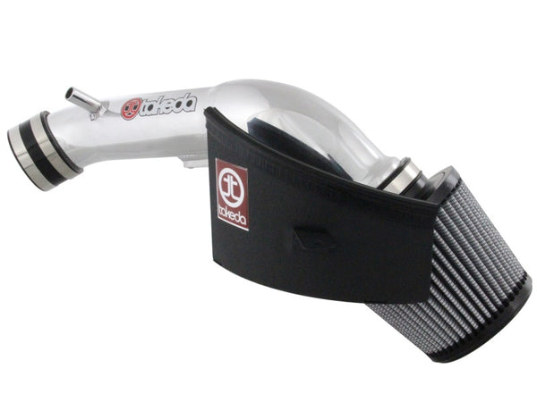 aFe Takeda Stage-2 Pro DRY S Cold Air Intake System 13-17 Honda Accord L4 2.4L (polished) - Bull Strap