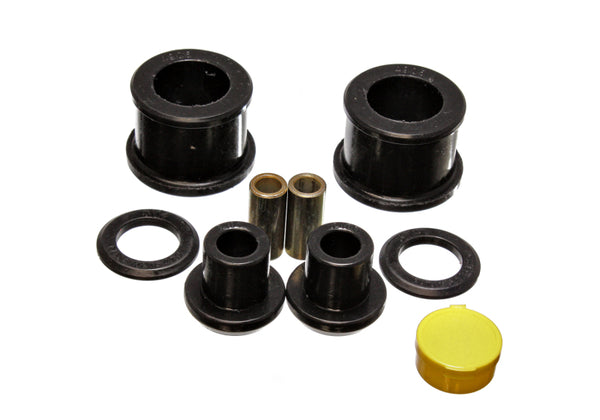 Energy Suspension 95-98 Nissan 240SX (S14) Black Rear Differential Bushing (for 7/8inch O.D. bar Onl - Bull Strap
