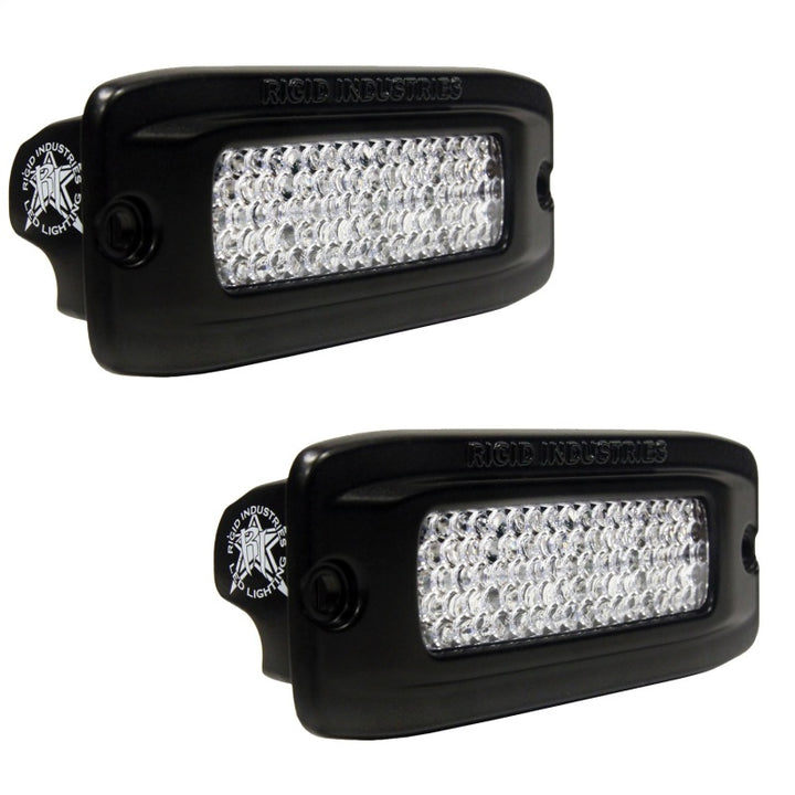 Rigid Industries SRQ - Flush Mount - Diffused - Back Up Light Kit - Bull Strap