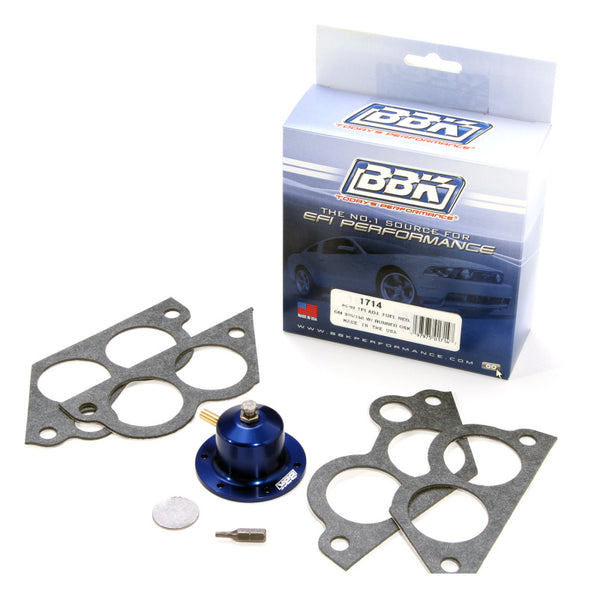 BBK GM Tuned Port 305 / 350 Adjustable Fuel Pressure Regulator Kit - Bull Strap