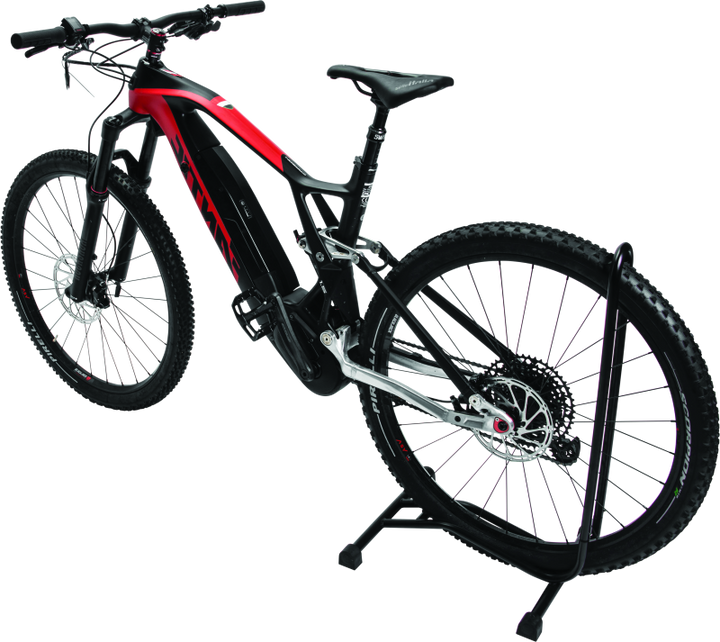 BikeMaster Mountain Bike Stand - Black - Bull Strap