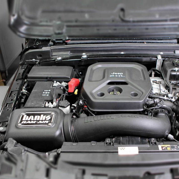 Banks Power 18-21 Jeep 2.0L Turbo Wrangler (JL) Ram-Air Intake System - Bull Strap