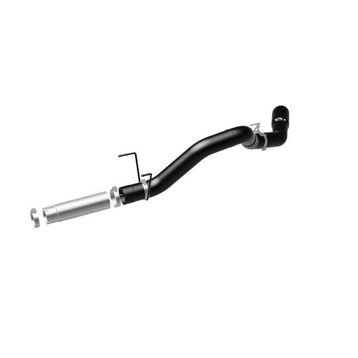 MagnaFlow 2020 Dodge Ram 3500 6.7L DPF-Back Black 5in Single Passenger Side Rear Exit - Bull Strap