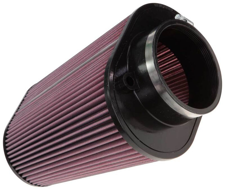 K&N Universal Tapered Filter 4-1/2in Flange, 6-1/4in x 9-1/4in Base, 7in x 4.5in Top, 10in Height - Bull Strap