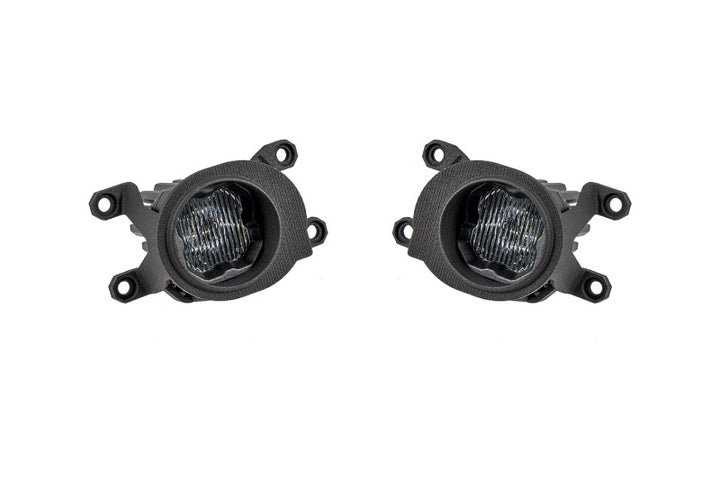 Diode Dynamics 23-24 Toyota GR Corolla SSC1 LED Fog Light Kit - Yellow SAE Fog - Bull Strap